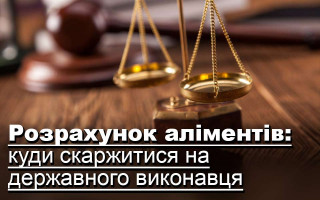Розрахунок аліментів: куди скаржитися на державного виконавця