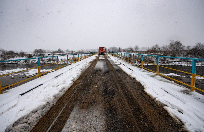 Зеленський відкрив відбудований міст на Прикарпатті
