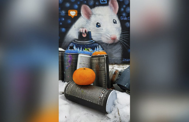 В Киеве появился новый мурал, фото