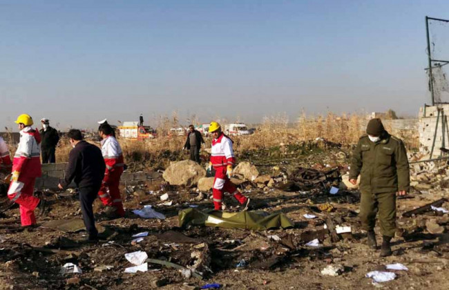 Крушение лайнера в Иране: появился предварительный отчет о причинах катастрофы