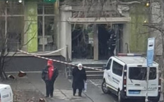 Мощный взрыв в Киеве: грабители подорвали известный банк
