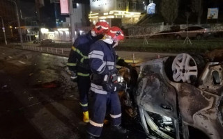 Водитель сгорел заживо: в Киеве произошло смертельное ДТП