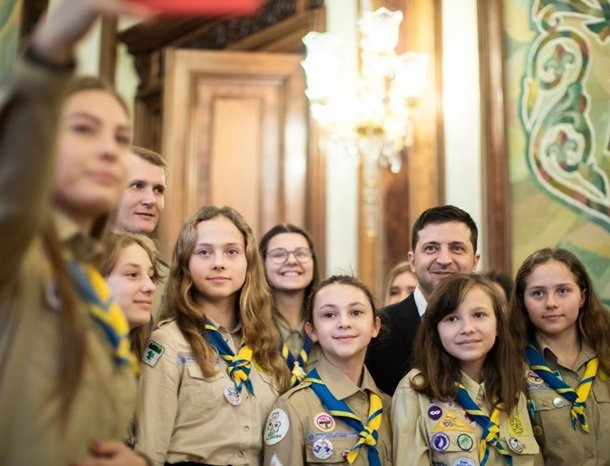 Президент підписав закон про визнання та підтримку пластового руху