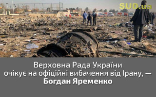Верховна Рада України очікує на офіційні вибачення від Ірану, — Богдан Яременко