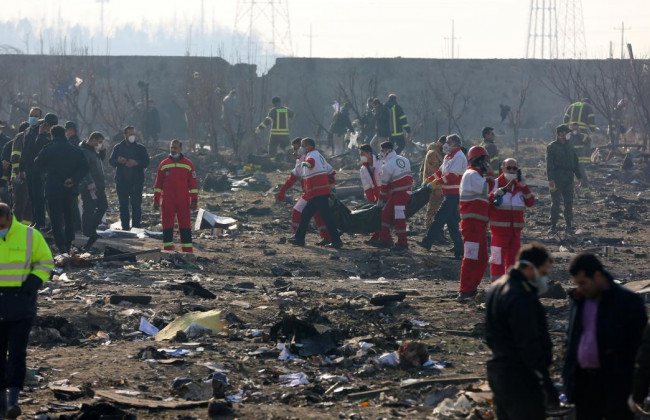 Парламентський комітет заслуховує інформацію щодо катастрофи літака у Тегерані