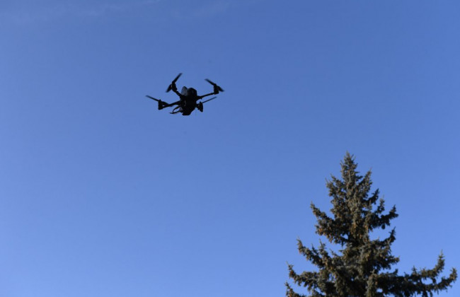 Військовим презентували модель розвідувального українського квадрокоптера «Берегиня»: відео