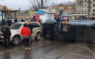 ДТП с переворотом в Киеве: первые подробности