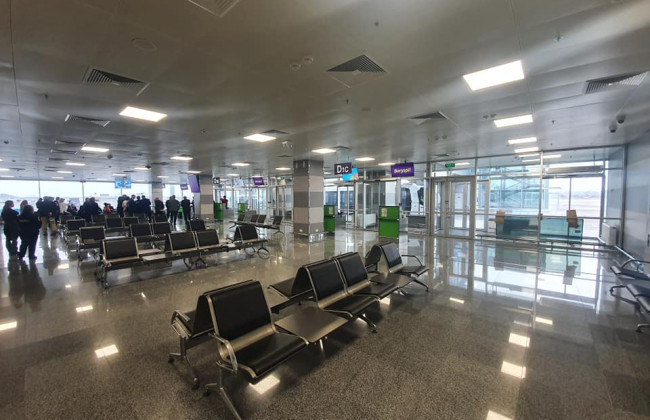 В аеропорту Бориспіль додали новий бас-гейт: відео