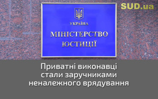Приватні виконавці стали заручниками неналежного врядування