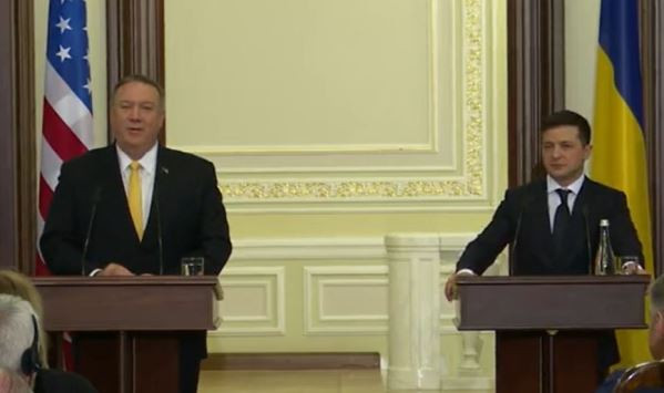 Зеленський проводить зустріч з Держсекретарем США, трансляція