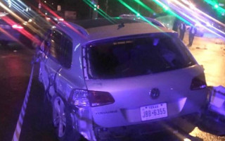 В Киеве такси с пассажиром попало в масштабное ДТП: есть фото