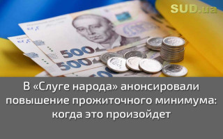 В «Слуге народа» анонсировали повышение прожиточного минимума: когда это произойдет