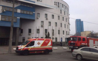 У Києві горів бізнес-центр: перші подробиці