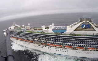 Новый круизный лайнер с коронавирусом: на Grand Princess находится 49 украинцев