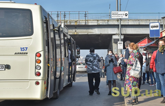 Опубликована схема движения пассажирского транспорта в Киеве