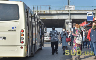 Опубликована схема движения пассажирского транспорта в Киеве