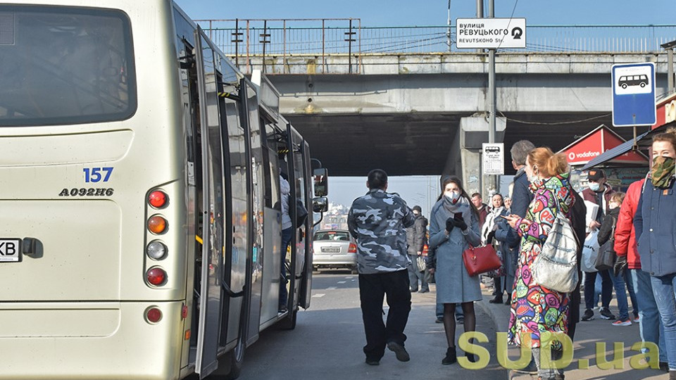 Опубликована схема движения пассажирского транспорта в Киеве