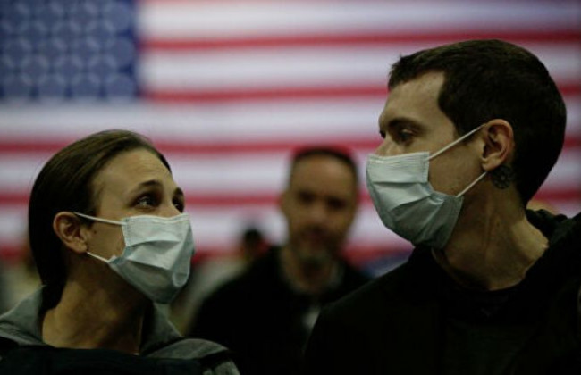 Распространение коронавируса: США вышли на первое место по количеству заболевших