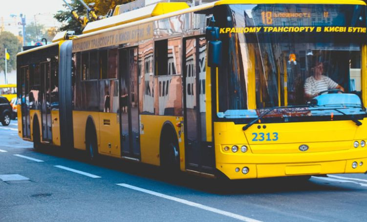 Был без маски: в Киеве из троллейбуса выбросили пенсионера, видео