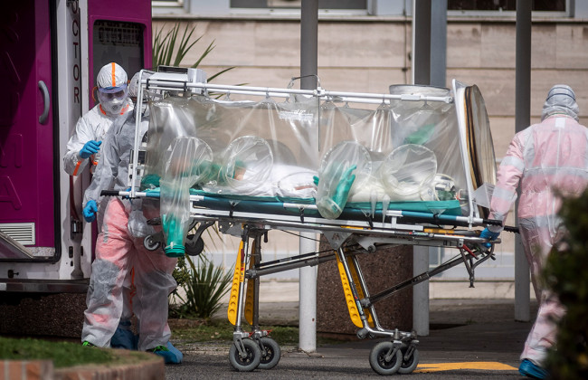 Италия удерживает первое место по числу жертв от коронавируса