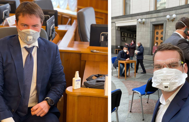 Как депутаты в респираторах и масках провалили голосование за новых министров и бюджет