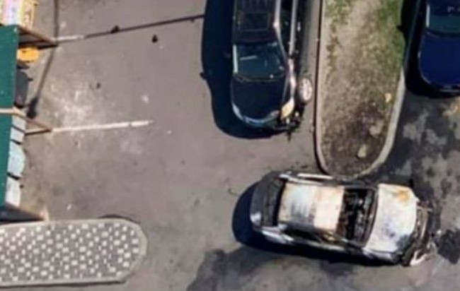 Киевляне жестоко наказали «героя парковки»: фото