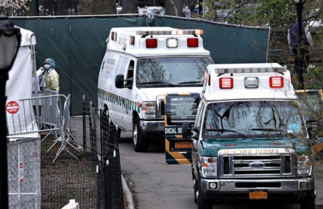 Вспышка коронавируса в штате Нью-Йорк: скончалось рекордное количество больных