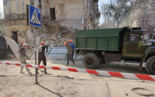 В Одессе обрушился дом: первые подробности и фото