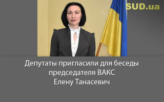 Депутаты пригласили для беседы председателя ВАКС Елену Танасевич
