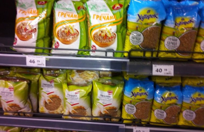 В столичных магазинах резко подорожала гречка