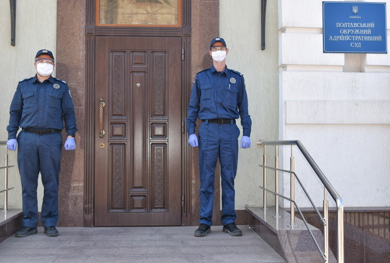 Співробітники ССО  розпочали стажування з охорони Полтавського окружного адмінсуду