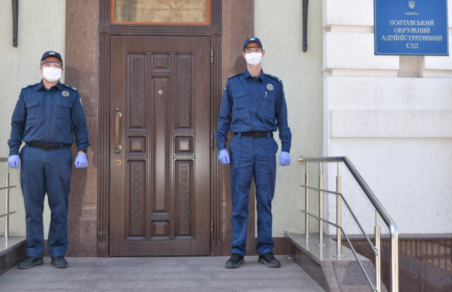 Співробітники ССО  розпочали стажування з охорони Полтавського окружного адмінсуду