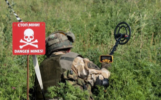 В Донецкой области солдат во время учений подорвался на миномете: фото