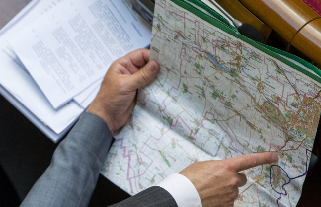 ВР розгляне закон, який дозволить змінювати територіальний поділ регіонів