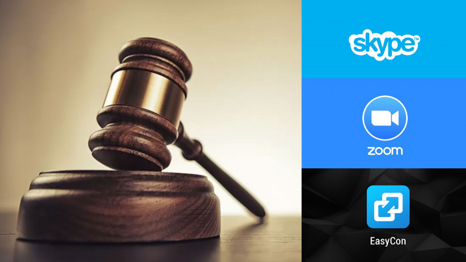 Программа для видеоконференций в судах EasyCon пока не обеспечивает прямую трансляцию судебных заседаний