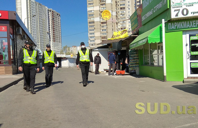 Столичная полиция массово составляет протоколы за отсутствие масок в общественных местах