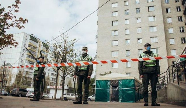 Нацгвардия взяла под охрану «коронавирусное» общежитие под Киевом