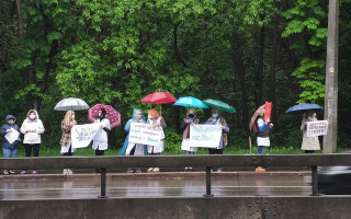 Вышли на митинг: сотрудники психбольницы категорически против медреформы