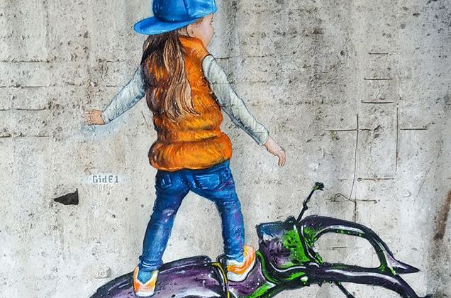 Киевлян впечатлили новым муралом, фото