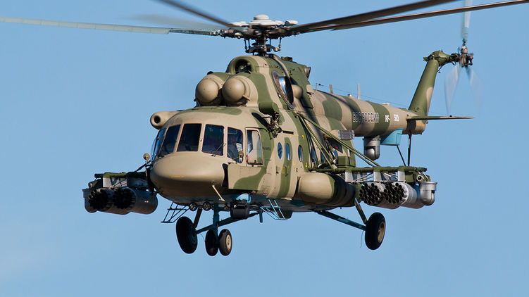 В России разбился военный вертолет: весь экипаж погиб