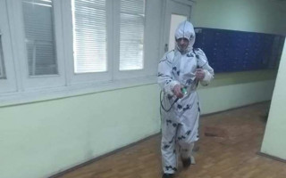 Борьба с COVID-19: в Киеве продолжают дезинфицировать дома
