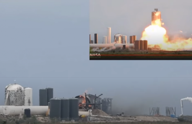 В Техасе взорвался корабль Илона Маска: появилось видео