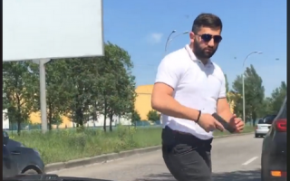 В Киеве охранник Олега Ляшка стал фигурантом скандала на дороге: новые подробности, видео