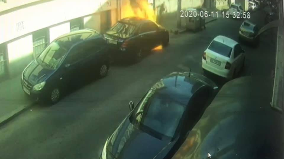 В Одессе сожгли автомобиль известному адвокату