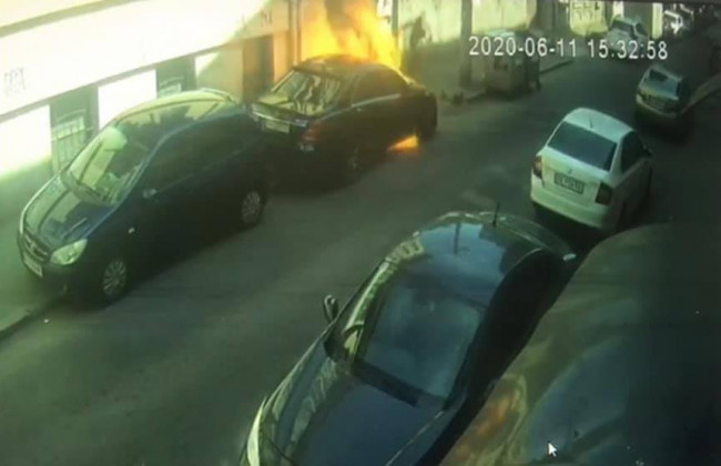 В Одессе сожгли автомобиль известному адвокату