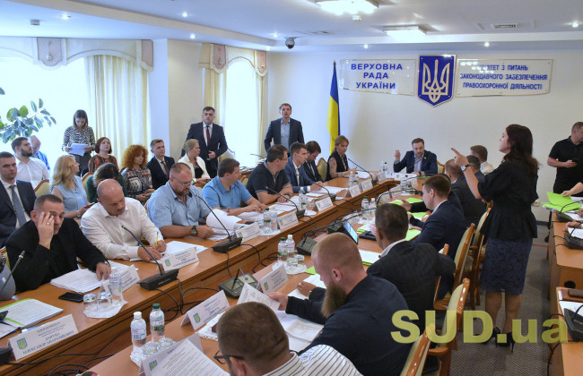 Правоохоронний комітет розглядає законопроект про амністію засуджених