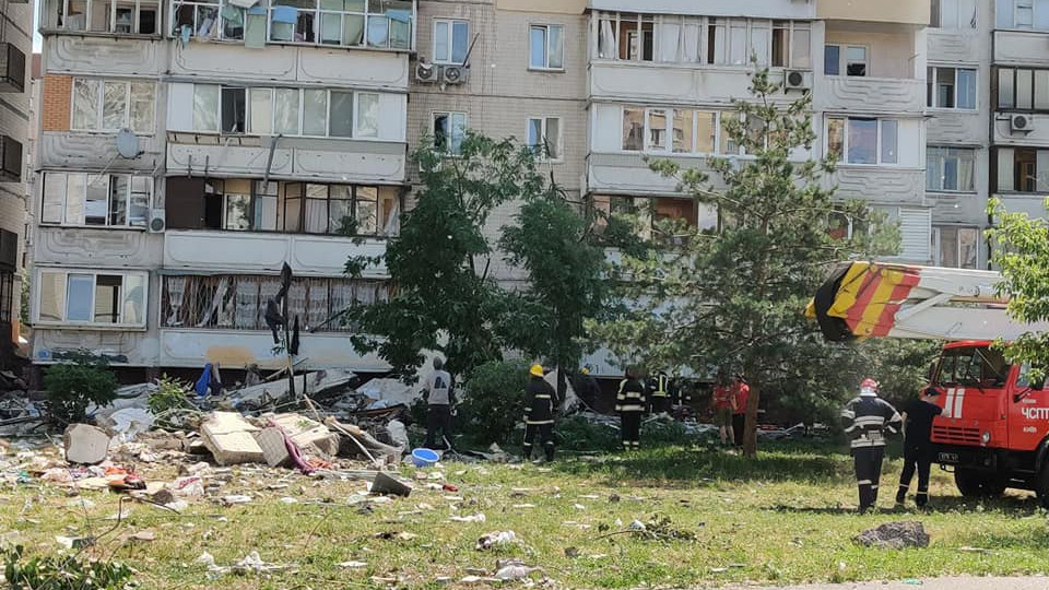 Кличко сообщил возможную судьбу дома, где произошел взрыв