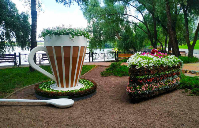 Киевлян впечатлили необычным арт-объектом