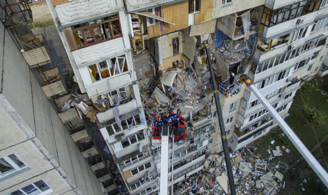 Кличко рассказал, что будет с многоэтажкой на Позняках, где произошел взрыв