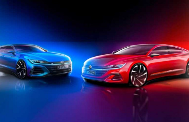 Игра в интригу продолжается: Volkswagen засветил обновленный Arteon в тизере, видео